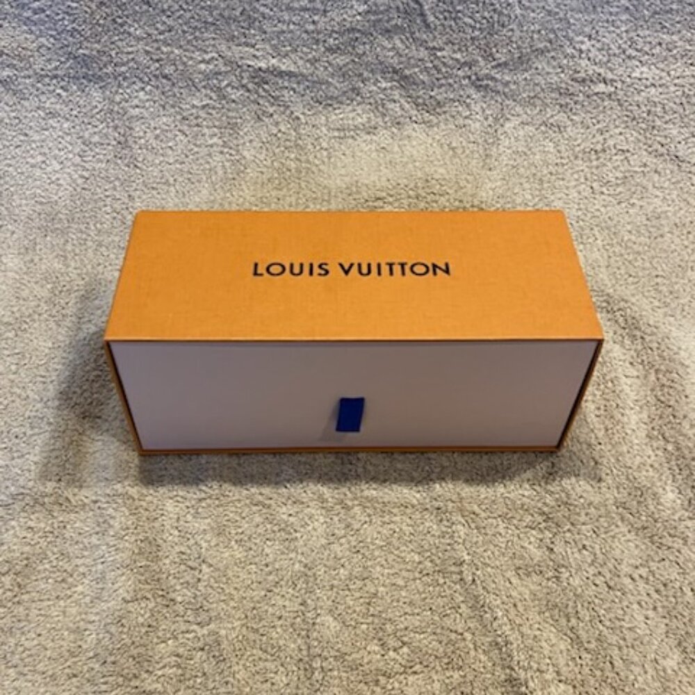 Louis Vuitton box 9-1/2 x 3-3/4 x 3-3/4
